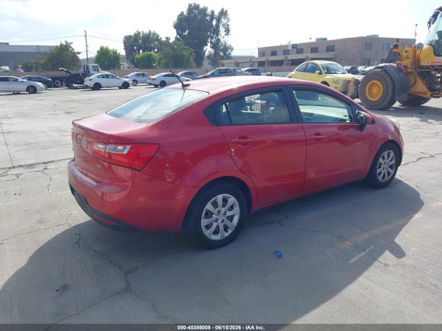 45386008 :رقم المزاد ، KNADM4A38C6033221 vin ، 2012 Kia Rio Lx مزاد بيع