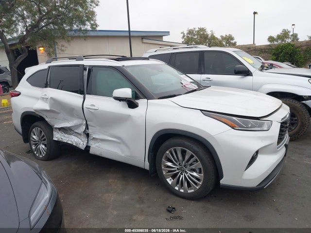 5TDFARAH9PS022831 Toyota Highlander Hybrid Platinum