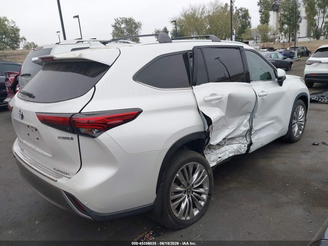 5TDFARAH9PS022831 Toyota Highlander Hybrid Platinum