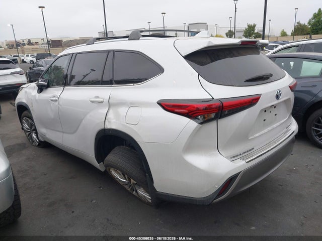5TDFARAH9PS022831 Toyota Highlander Hybrid Platinum