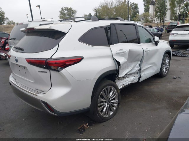 5TDFARAH9PS022831 Toyota Highlander Hybrid Platinum