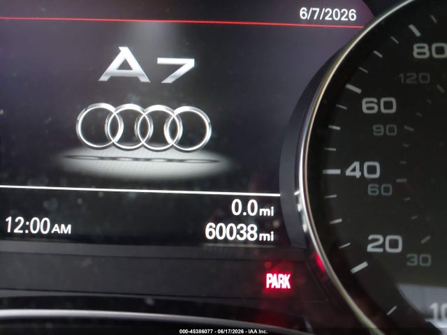 Aukcja sprzedaży 2014 Audi A7 3.0t Premium Plus, vin: WAUWGAFC9EN124255, numer aukcji: 45386077