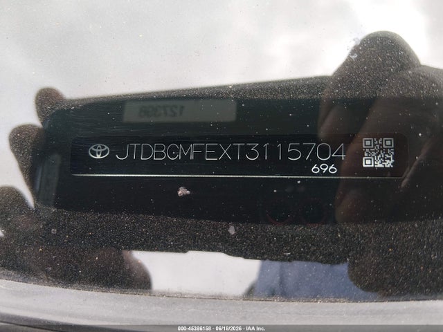 JTDBCMFEXT3115704 Toyota Corolla Hybrid Hybrid Le