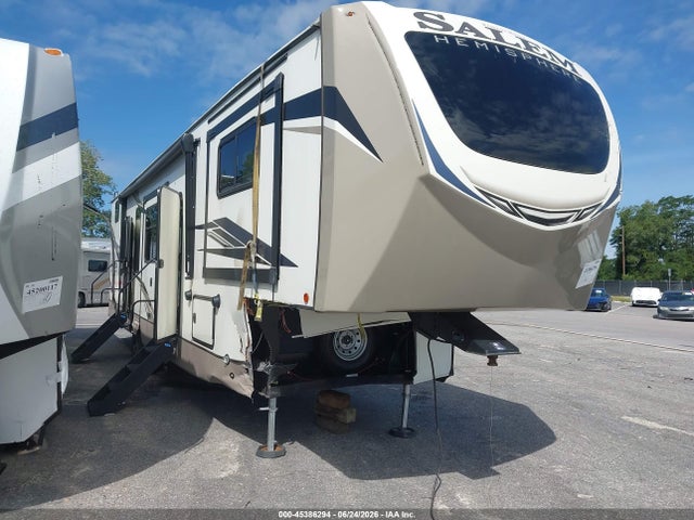2022 Forest River Salem Travel Trailer მანქანა იყიდება აუქციონზე, vin: 4X4FSBP28NV009427, აუქციონის ნომერი: 45386294