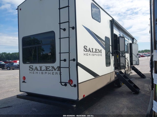 2022 Forest River Salem Travel Trailer მანქანა იყიდება აუქციონზე, vin: 4X4FSBP28NV009427, აუქციონის ნომერი: 45386294