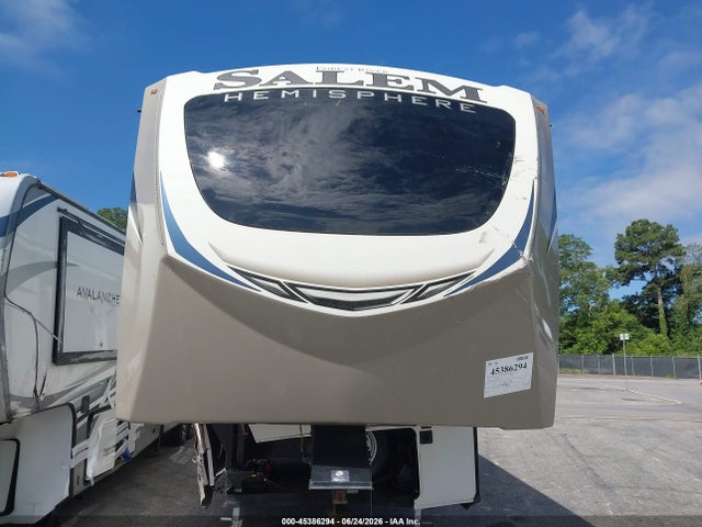 2022 Forest River Salem Travel Trailer მანქანა იყიდება აუქციონზე, vin: 4X4FSBP28NV009427, აუქციონის ნომერი: 45386294