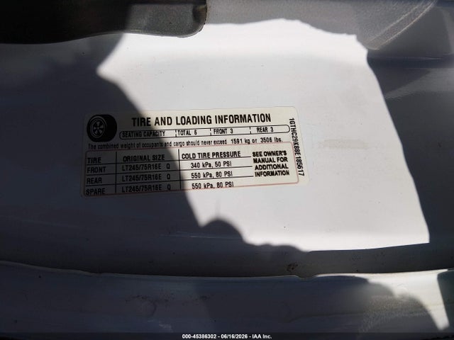 45386302 :رقم المزاد ، 1GTHC29K88E185617 vin ، 2008 Gmc Sierra 2500hd Work Truck مزاد بيع