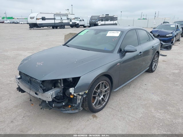 Auction sale of the 2021 Audi A4 Premium Plus 45 Tfsi S Line Quattro S Tronic, vin: WAUEAAF46MA039918, lot number: 45386338