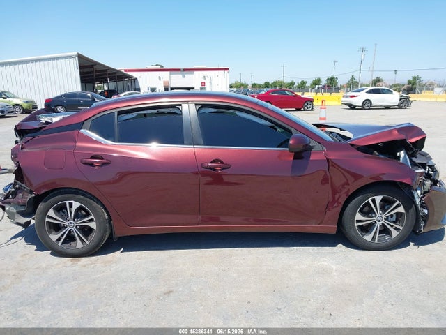 3N1AB8CV9MY248184 Nissan Sentra Sv Xtronic Cvt