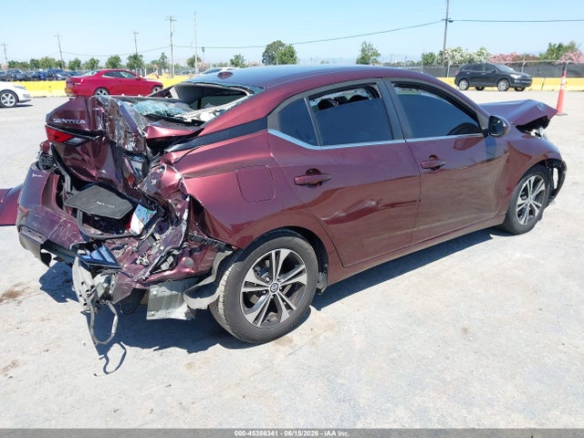 3N1AB8CV9MY248184 Nissan Sentra Sv Xtronic Cvt