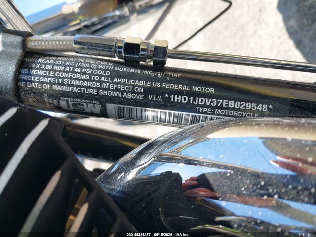 Продаж на аукціоні авто 2014 Harley-davidson Flstn Softail Deluxe, vin: 1HD1JDV37EB029548, номер лоту: 45386477