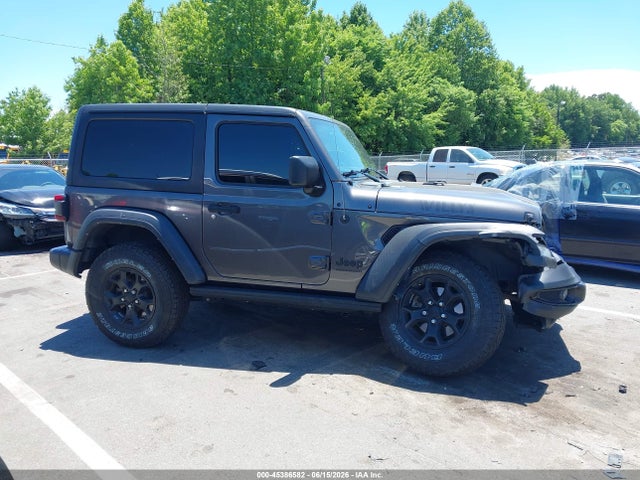 45386582 :رقم المزاد ، 1C4GJXAN0MW722201 vin ، 2021 Jeep Wrangler Willys 4x4 مزاد بيع