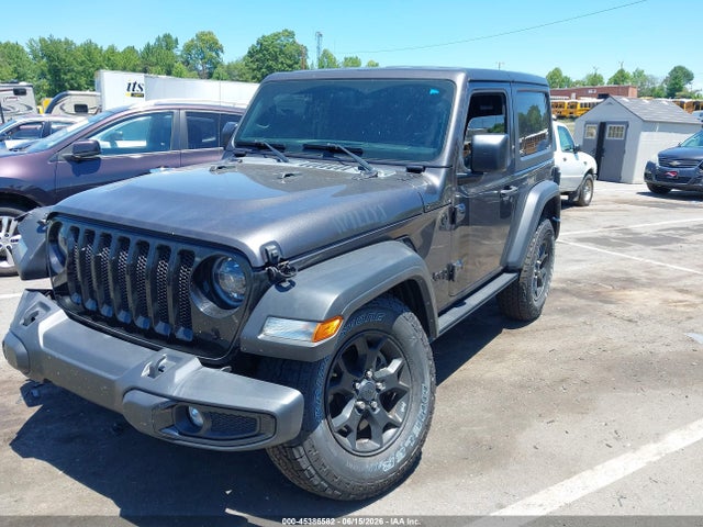 45386582 :رقم المزاد ، 1C4GJXAN0MW722201 vin ، 2021 Jeep Wrangler Willys 4x4 مزاد بيع