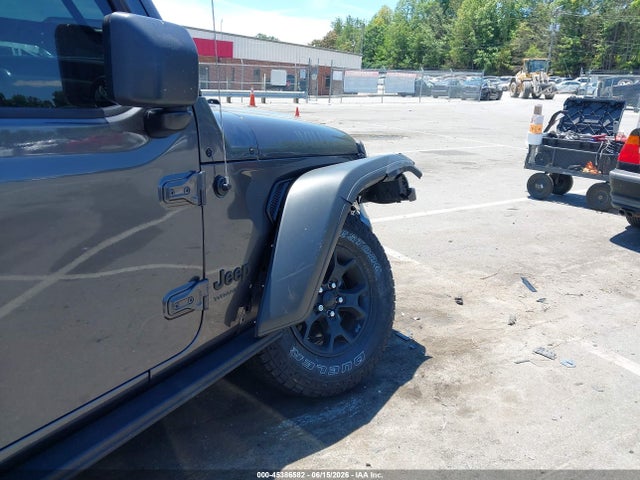 45386582 :رقم المزاد ، 1C4GJXAN0MW722201 vin ، 2021 Jeep Wrangler Willys 4x4 مزاد بيع