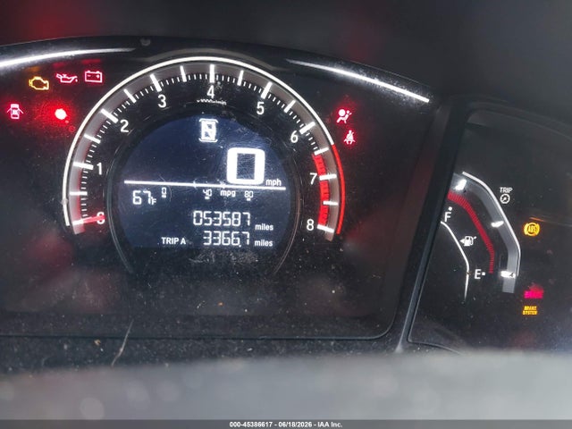 2018 Honda Civic Sport მანქანა იყიდება აუქციონზე, vin: SHHFK7H41JU237764, აუქციონის ნომერი: 45386617