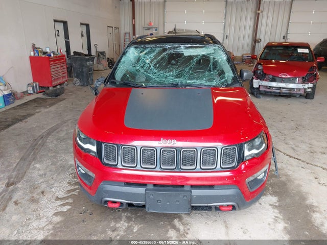 Продаж на аукціоні авто 2018 Jeep Compass Trailhawk, vin: 3C4NJDDB9JT128294, номер лоту: 45386630