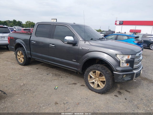 45386637 :رقم المزاد ، 1FTEW1EG1FFB56747 vin ، 2015 Ford F-150 Platinum مزاد بيع
