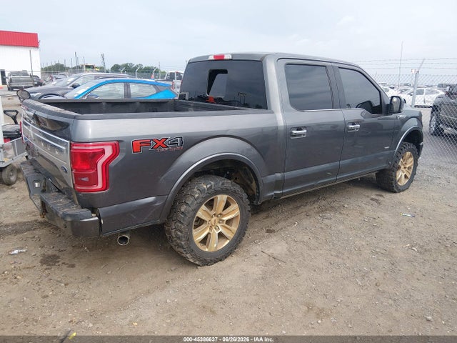 45386637 :رقم المزاد ، 1FTEW1EG1FFB56747 vin ، 2015 Ford F-150 Platinum مزاد بيع