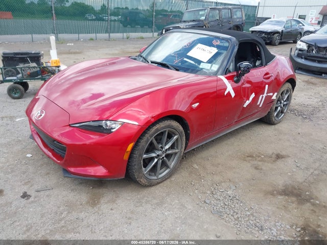 45386720 :رقم المزاد ، JM1NDAD78H0120437 vin ، 2017 Mazda Mx-5 Miata Grand Touring مزاد بيع