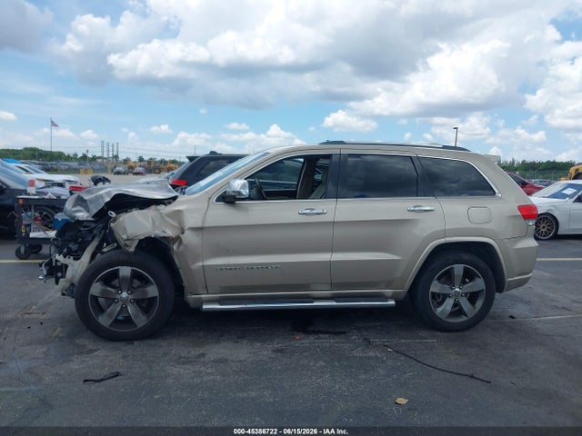 45386722 :رقم المزاد ، 1C4RJECT7EC276589 vin ، 2014 Jeep Grand Cherokee Overland مزاد بيع