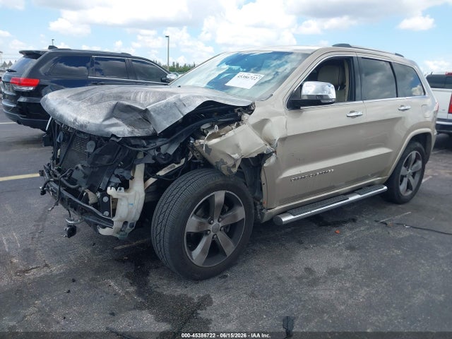 45386722 :رقم المزاد ، 1C4RJECT7EC276589 vin ، 2014 Jeep Grand Cherokee Overland مزاد بيع