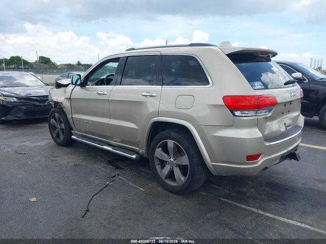 45386722 :رقم المزاد ، 1C4RJECT7EC276589 vin ، 2014 Jeep Grand Cherokee Overland مزاد بيع