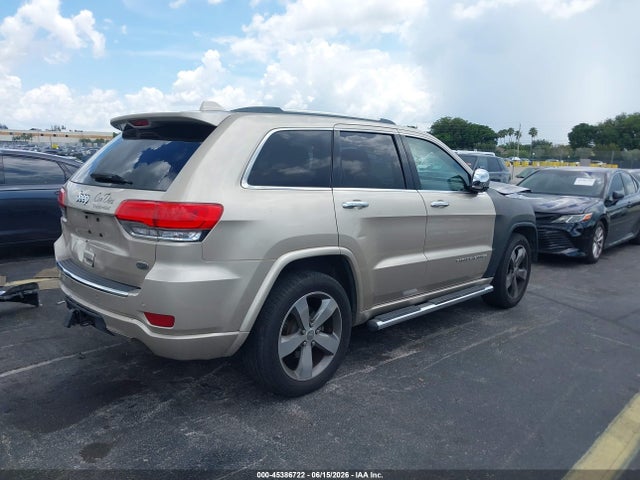 45386722 :رقم المزاد ، 1C4RJECT7EC276589 vin ، 2014 Jeep Grand Cherokee Overland مزاد بيع