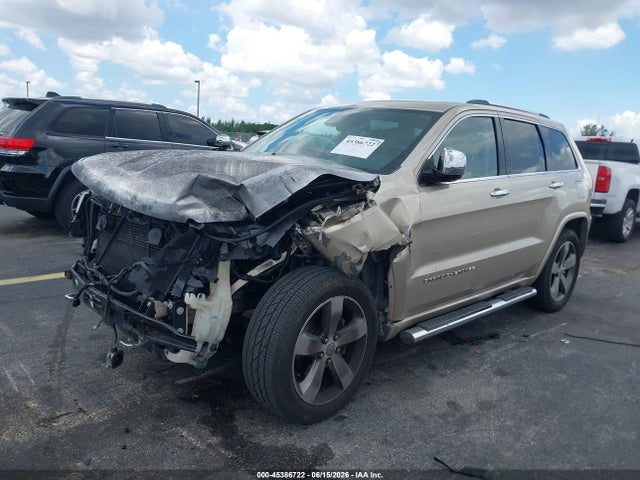 45386722 :رقم المزاد ، 1C4RJECT7EC276589 vin ، 2014 Jeep Grand Cherokee Overland مزاد بيع
