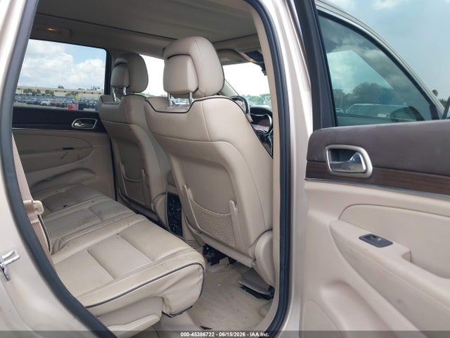 45386722 :رقم المزاد ، 1C4RJECT7EC276589 vin ، 2014 Jeep Grand Cherokee Overland مزاد بيع