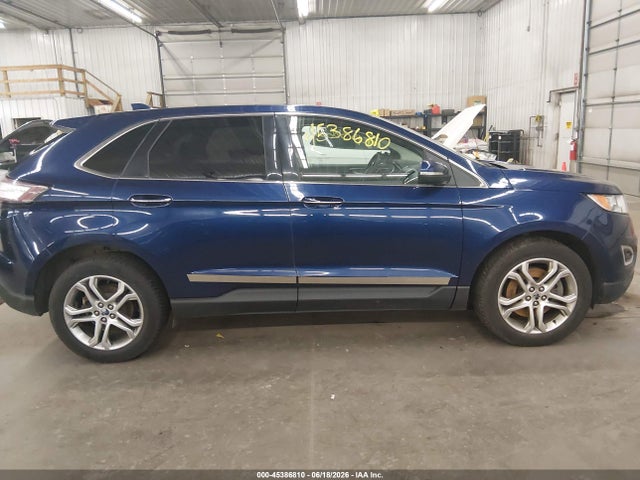 Продаж на аукціоні авто 2016 Ford Edge Titanium, vin: 2FMPK4K87GBB31935, номер лоту: 45386810