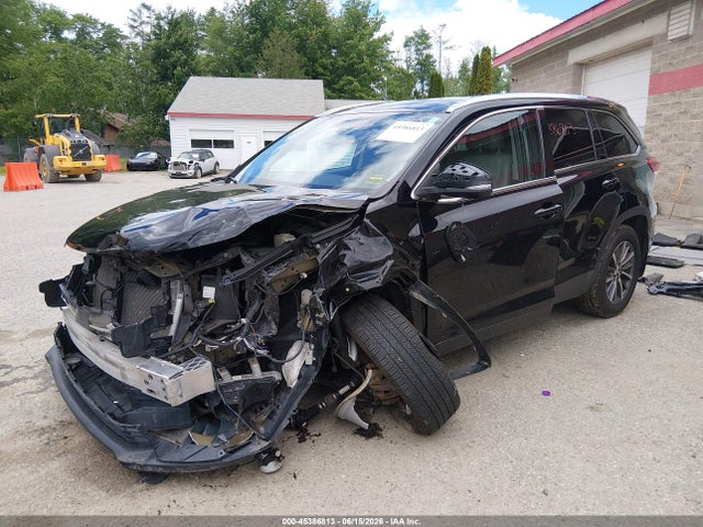 45386813 :رقم المزاد ، 5TDJZRFH0KS588574 vin ، 2019 Toyota Highlander Xle مزاد بيع