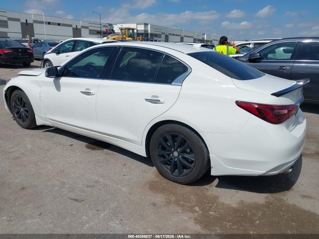 45386837 :رقم المزاد ، JN1EV7AP2MM700681 vin ، 2021 Infiniti Q50 Pure مزاد بيع