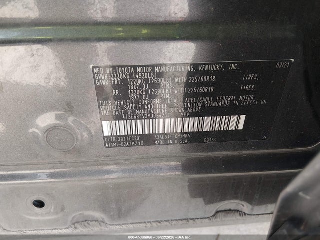 Toyota Rav4 Hybrid Xse 2021 4T3E6RFV3MU034253 Image 9