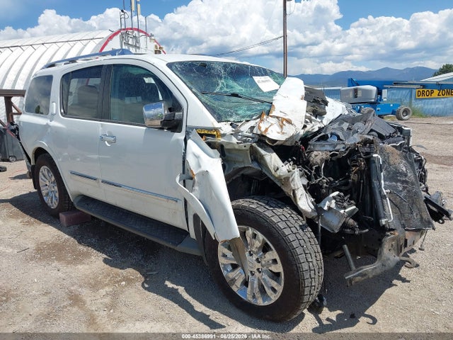 2015 Nissan Armada Platinum მანქანა იყიდება აუქციონზე, vin: 5N1AA0NE2FN618725, აუქციონის ნომერი: 45386991