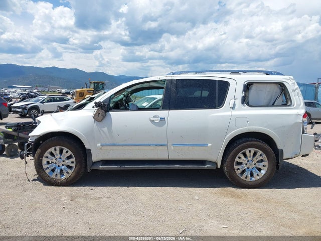 2015 Nissan Armada Platinum მანქანა იყიდება აუქციონზე, vin: 5N1AA0NE2FN618725, აუქციონის ნომერი: 45386991