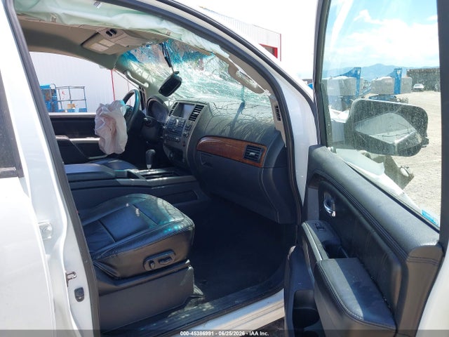 2015 Nissan Armada Platinum მანქანა იყიდება აუქციონზე, vin: 5N1AA0NE2FN618725, აუქციონის ნომერი: 45386991