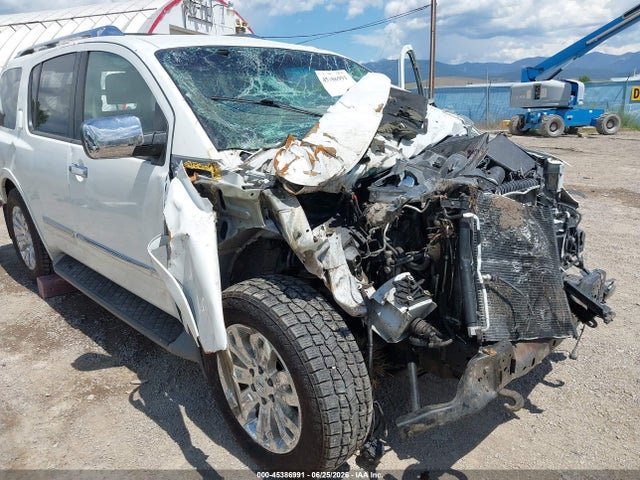 2015 Nissan Armada Platinum მანქანა იყიდება აუქციონზე, vin: 5N1AA0NE2FN618725, აუქციონის ნომერი: 45386991