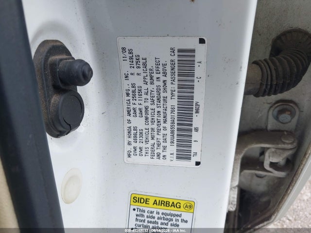 Auction sale of the 2009 Acura Tl 3.5, vin: 19UUA86559A017661, lot number: 45387033