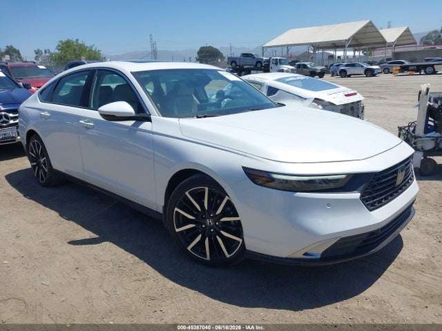 45387040 :رقم المزاد ، 1HGCY2F8XPA044107 vin ، 2023 Honda Accord Hybrid Touring مزاد بيع