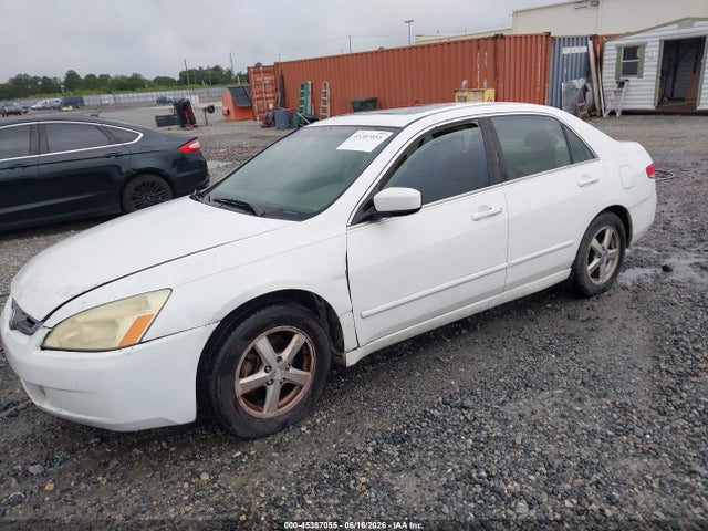 2004 Honda Accord 2.4 Ex მანქანა იყიდება აუქციონზე, vin: 1HGCM566X4A043692, აუქციონის ნომერი: 45387055