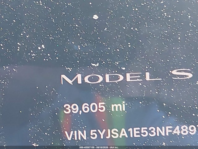 Продажа на аукционе авто 2022 Tesla Model S Dual Motor All-wheel Drive, vin: 5YJSA1E53NF489762, номер лота: 45387159