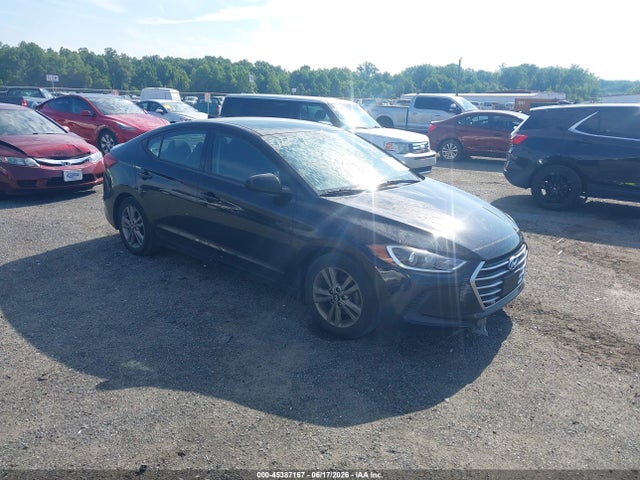 Продажа на аукционе авто 2018 Hyundai Elantra Sel, vin: 5NPD84LF6JH371654, номер лота: 45387167
