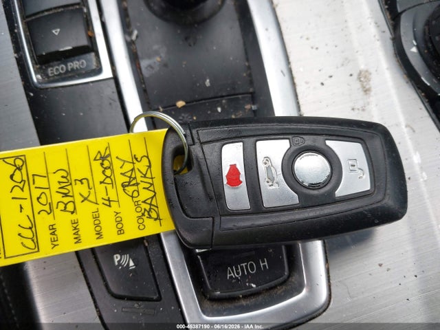 Продаж на аукціоні авто 2017 Bmw X3 Sdrive28i, vin: 5UXWZ7C3XH0V94282, номер лоту: 45387190
