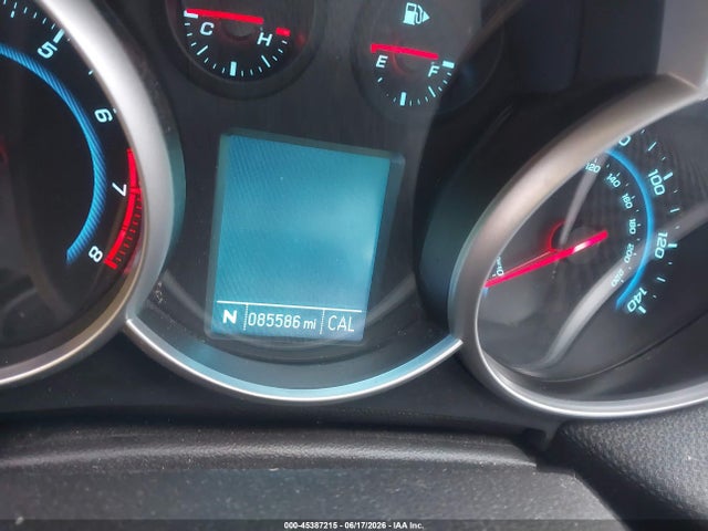 45387215 :رقم المزاد ، 1G1PC5SB1E7470336 vin ، 2014 Chevrolet Cruze 1lt Auto مزاد بيع