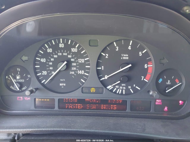 Aukcja sprzedaży 2000 Bmw 740il, vin: WBAGH8346YDP13751, numer aukcji: 45387226