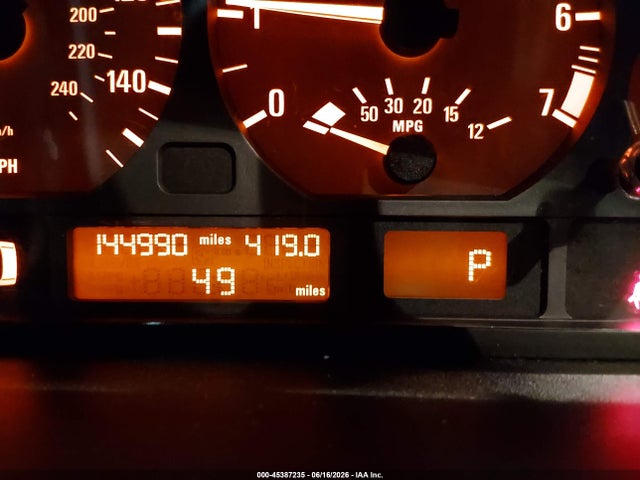 Aukcja sprzedaży 2004 Bmw 325i, vin: WBAAZ33464KP83004, numer aukcji: 45387235