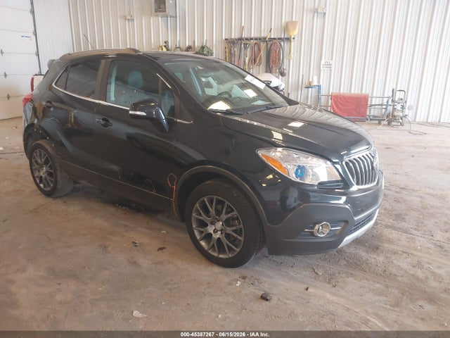 Aukcja sprzedaży 2016 Buick Encore Sport Touring, vin: KL4CJ2SM2GB611209, numer aukcji: 45387267