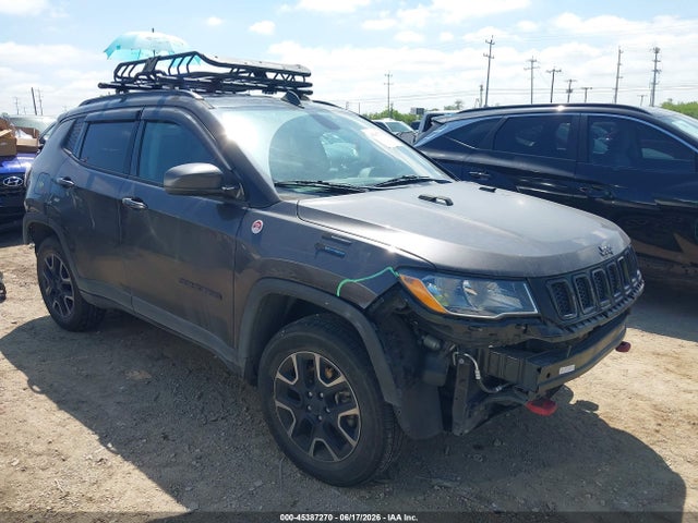 Aukcja sprzedaży 2019 Jeep Compass Trailhawk 4x4, vin: 3C4NJDDB8KT721811, numer aukcji: 45387270
