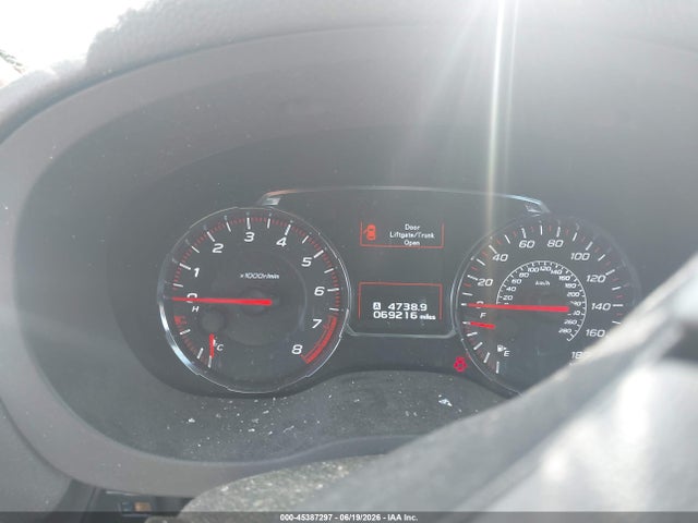 Aukcja sprzedaży 2018 Subaru Wrx Premium, vin: JF1VA1C68J9821049, numer aukcji: 45387297