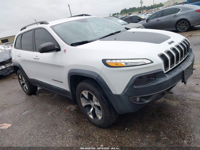 2018 Jeep Cherokee Trailhawk 4x4 მანქანა იყიდება აუქციონზე, vin: 1C4PJMBXXJD505387, აუქციონის ნომერი: 45387305